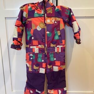 BURTON Colorful Kids' Snowsuit with Fun Print